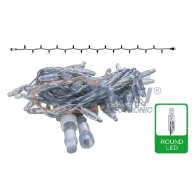 TRONIX 018-118 PS36 Toldó elem, 6m, 60 led, átlátszó, 3000K, WW