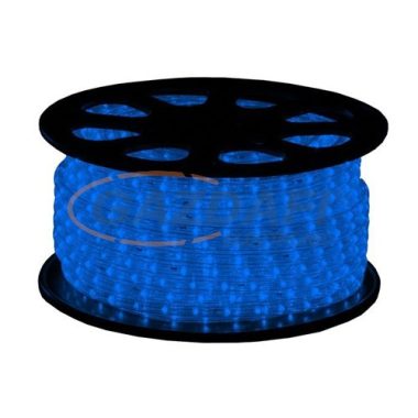 TRONIX 045-002 LED fénykábel/ fénytömlő, kék, dimmelhető, 15m, IP44