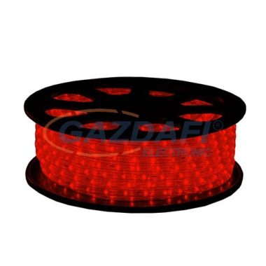 TRONIX 050-004 LED fénykábel/ fénytömlő, piros, dimmelhető, 30m, IP44