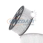   TRONIX 055-011 LED fénykábel/ fénytömlő, fehér, dimmelhető, 51m, IP44, villogó