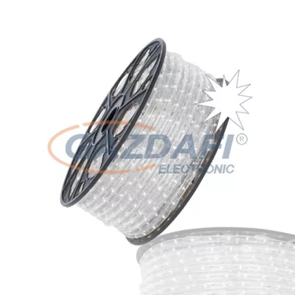   TRONIX 055-011 LED fénykábel/ fénytömlő, fehér, dimmelhető, 51m, IP44, villogó