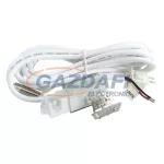   TRONIX 075-030 LED Neon Flex Flat, tápkábel, 3m (egyszínű kábelhez)