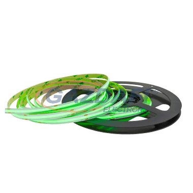 TRONIX 127-122 LED szalag   24V   COB   5M   IP20  zöld 10W 1290lm