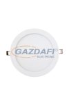 TRONIX 136-180 LED panel kerek süllyesztett   fehér   d=120mm   7W   állítható színhőmérséklet   dimmelhető