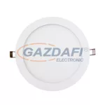   TRONIX 136-180 LED panel kerek süllyesztett   fehér   d=120mm   7W   állítható színhőmérséklet   dimmelhető