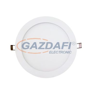 TRONIX 136-184 LED panel kerek süllyesztett   fehér   d= 240mm   15W   állítható színhőmérséklet   dimmelhető