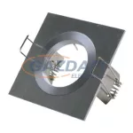   TRONIX 148-001 Spot lámpatest süllyesztett szögletes üres fix 80x80mm IP20 alumínium