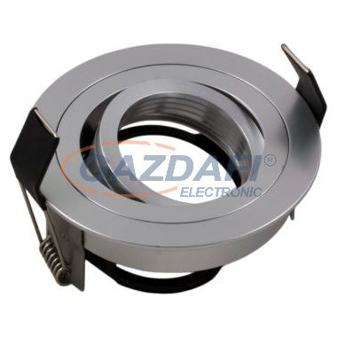 TRONIX 148-020 Spot lámpatest süllyesztett kerek üres állítható d=90mm IP20 alumínium