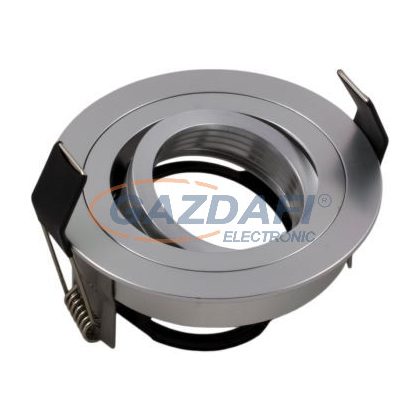   TRONIX 148-020 Spot lámpatest süllyesztett kerek üres állítható d=90mm IP20 alumínium