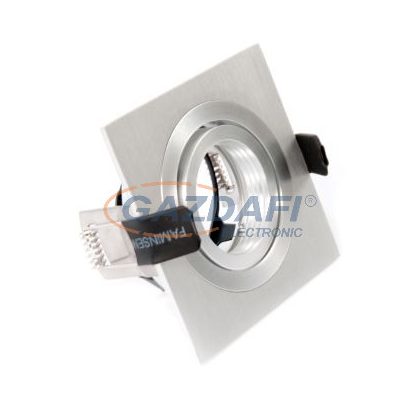   TRONIX 148-021 Spot lámpatest süllyesztett szögletes üres állítható 90x90mm IP20 alumínium