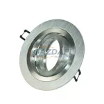   TRONIX 148-026 Spot lámpatest süllyesztett kerek üres állítható d=127mm IP20 alumínium AR70