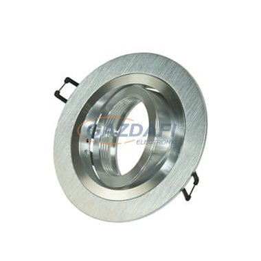 TRONIX 148-026 Spot lámpatest süllyesztett kerek üres állítható d=127mm IP20 alumínium AR70