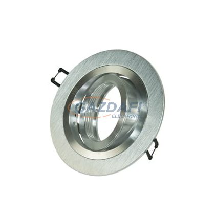   TRONIX 148-026 Spot lámpatest süllyesztett kerek üres állítható d=127mm IP20 alumínium AR70