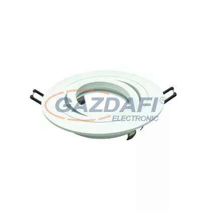   TRONIX 148-028 Spot lámpatest süllyesztett kerek üres állítható d=127mm IP20 fehér AR70