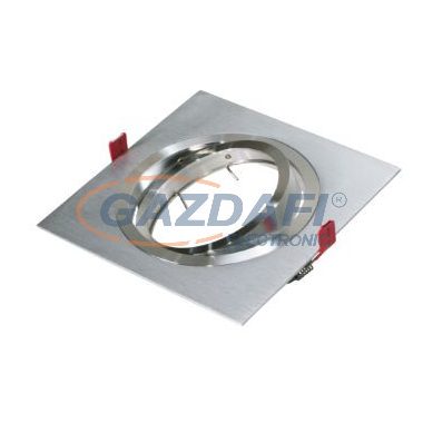 TRONIX 148-031 Spot lámpatest süllyesztett szögletes üres állítható 180x180mm IP20 alumínium AR111