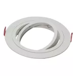   TRONIX 148-033 Spot lámpatest süllyesztett kerek üres állítható d=180mm IP20 fehér AR111