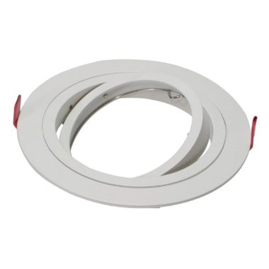 TRONIX 148-033 Spot lámpatest süllyesztett kerek üres állítható d=180mm IP20 fehér AR111