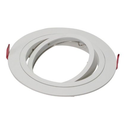   TRONIX 148-033 Spot lámpatest süllyesztett kerek üres állítható d=180mm IP20 fehér AR111