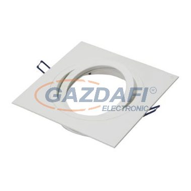 TRONIX 148-034 Spot lámpatest süllyesztett szögletes üres állítható 180x180mm IP20 fehér AR111