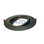   TRONIX 148-036 Spot lámpatest süllyesztett kerek üres állítható d=180mm IP20 fekete AR111