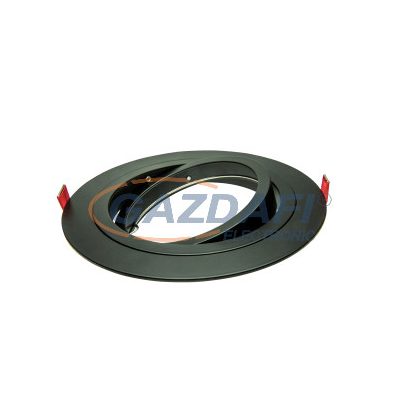   TRONIX 148-036 Spot lámpatest süllyesztett kerek üres állítható d=180mm IP20 fekete AR111