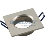   TRONIX 148-552 Spot lámpatest süllyesztett szögletes üres fix 79x79mm IP20 alumínium