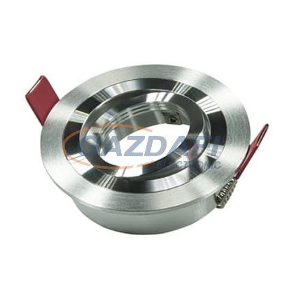   TRONIX 148-553 Spot lámpatest süllyesztett kerek üres állítható d=92mm IP20 alumínium