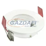   TRONIX 148-555 Spot lámpatest süllyesztett kerek üres fix d=79mm IP20 fehér