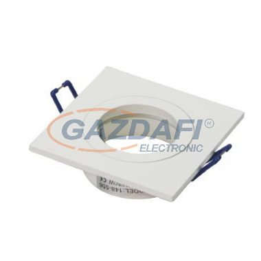 TRONIX 148-556 Spot lámpatest süllyesztett szögletes üres fix 79x79mm IP20 fehér