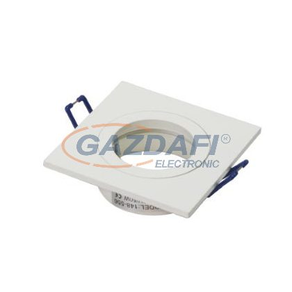   TRONIX 148-556 Spot lámpatest süllyesztett szögletes üres fix 79x79mm IP20 fehér