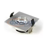   TRONIX 148-559 Spot lámpatest süllyesztett szögletes üres állítható 92x92mm IP20 alumínium