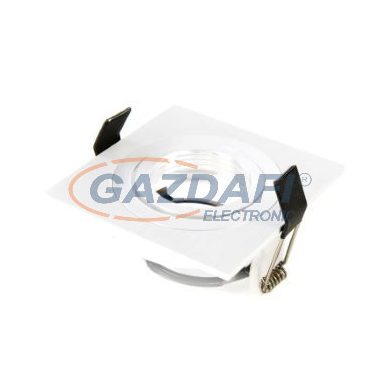 TRONIX 148-560 Spot lámpatest süllyesztett szögletes üres állítható 92x92mm IP20 fehér