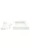TRONIX 174-332 LED Panel beépítő keret, szögletes  ECO 18 Watt