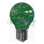TRONIX 175-784 Filament LED fényforrás, G45, 2W, zöld