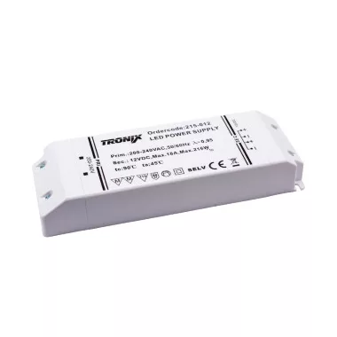 TRONIX 215-012 Tápegység | 12V | 216W | BLOCK Beltéri TRONIX 215-012 Tápegység | 12V | 216W | BLOCK Beltéri