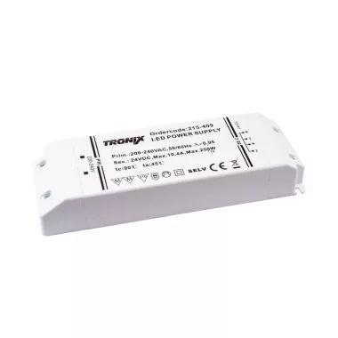 TRONIX 215-409 Tápegység | 24V | 250W | BLOCK Beltéri TRONIX 215-409 Tápegység | 24V | 250W | BLOCK Beltéri