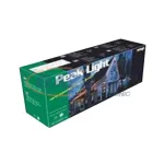   TRONIX 400-021 LED-es jégcsap fényfüggöny, 4 m, 152 LED, fekete kábel, extra meleg fehér fény, IP44