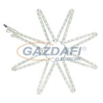   TRONIX 580-022 LED kültéri dekorációs 8 ágú csillag, alumínium keret, 5.4W, 60x60cm, IP44, 6500K