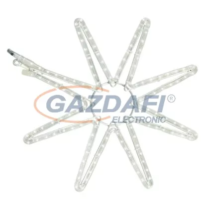   TRONIX 580-022 LED kültéri dekorációs 8 ágú csillag, alumínium keret, 5.4W, 60x60cm, IP44, 6500K