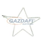   TRONIX 580-024 LED kültéri dekorációs 5 ágú csillag, alumínium keret, 6.7W, 60x57cm, IP44, 6500K