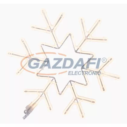   TRONIX 580-032 Motívum, hópehely, 50*43 cm, 3000K, meleg fehér Neon LED