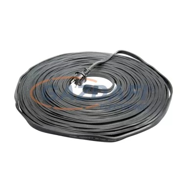 TRONIX 585-006 Fesztiváli füzér kiegészítő, lapos kábellel, 100 m, dugvillával és végzáróval, foglalat nélkül