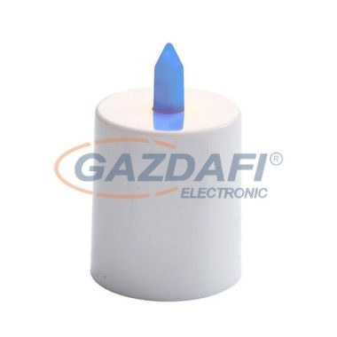 TRONIX 700-021 LED-es tölthető mécses szett, 6db, nagy méret, kék