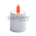   TRONIX 700-022 LED-es tölthető mécses szett, 6db, nagy méret, piros