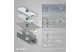 TRONIX 8101003 PL13 LED profil 200cm fehér RAL9010 max.12mm széles LED szalaghoz