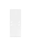 TRONIX 8101006 E66 végzáró, fehér RAL9010 Komp. LED profil: PL13, 2db
