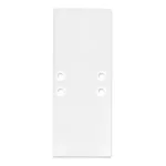   TRONIX 8101006 E66 végzáró, fehér RAL9010 Komp. LED profil: PL13, 2db