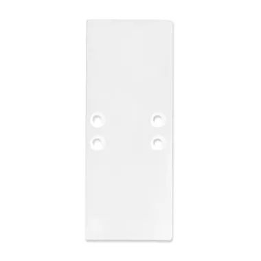 TRONIX 8101006 E66 végzáró, fehér RAL9010 Komp. LED profil: PL13, 2db