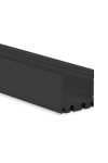 TRONIX 8101022 PN8 LED profil 200cm fekete RAL9005 max.16mm széles LED szalaghoz
