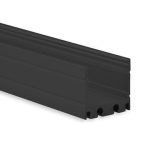   TRONIX 8101022 PN8 LED profil 200cm fekete RAL9005 max.16mm széles LED szalaghoz